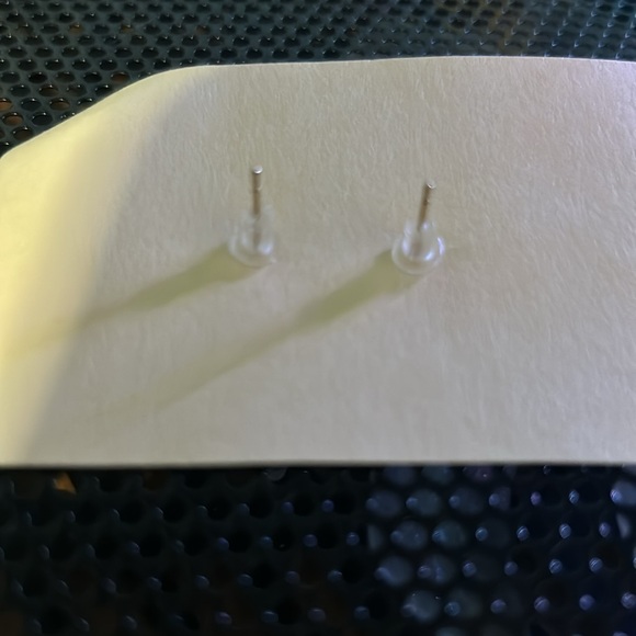 Faux Diamond Square-Shaped Earrings - Picture 3 of 3